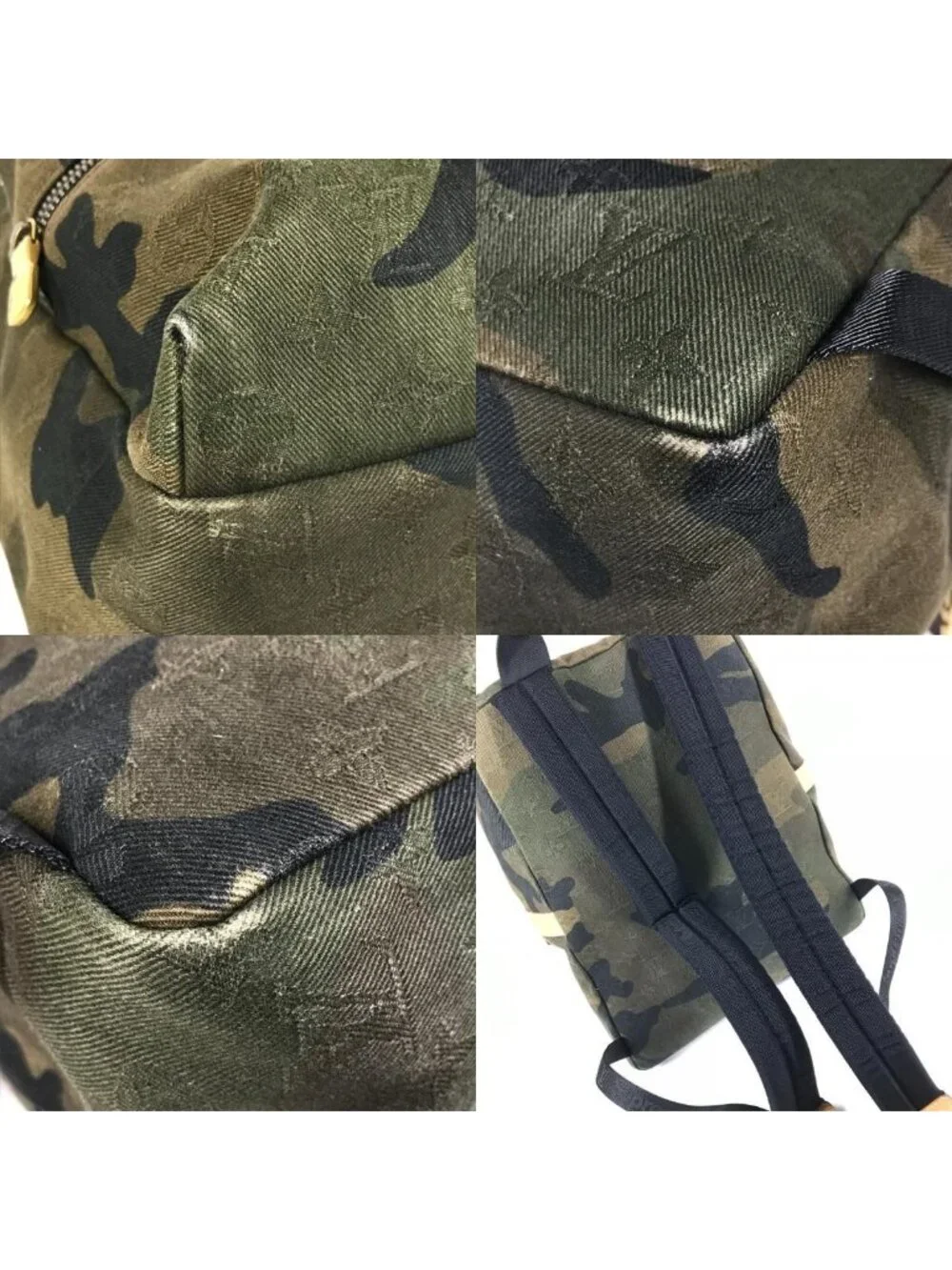 Louis Vuitton Backpack Apollo Canvas Green